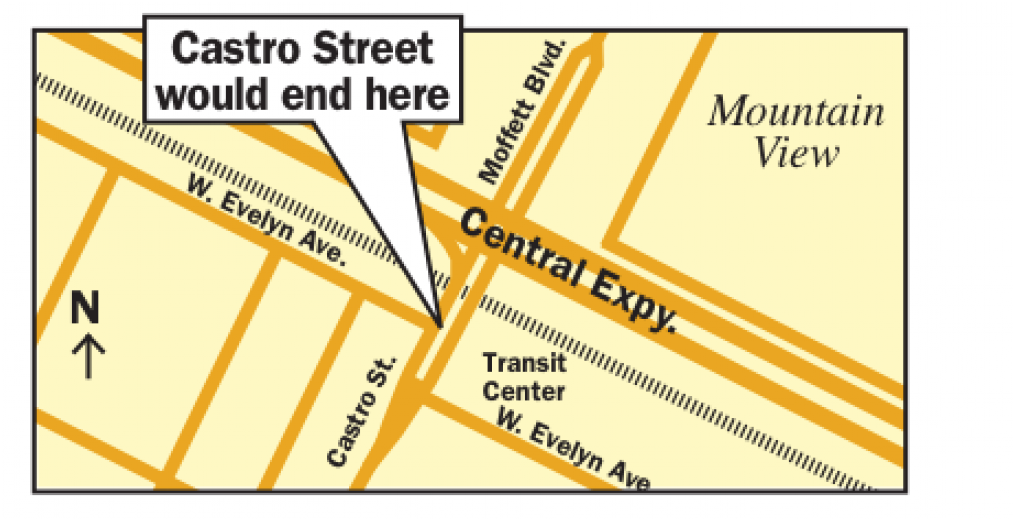 Mountain View Moves Ahead With Plans To Close Castro - The Castro (582x381), Png Download