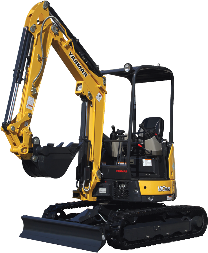 Yanmar Vio25-6 Mini Excavator Downloads - Yanmar Vio 25 6 (960x1298), Png Download