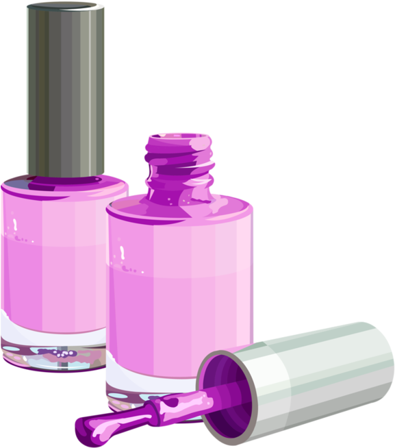 Perfumes, Makes , Jóias E Etc - Nail Polish Clipart (600x667), Png Download