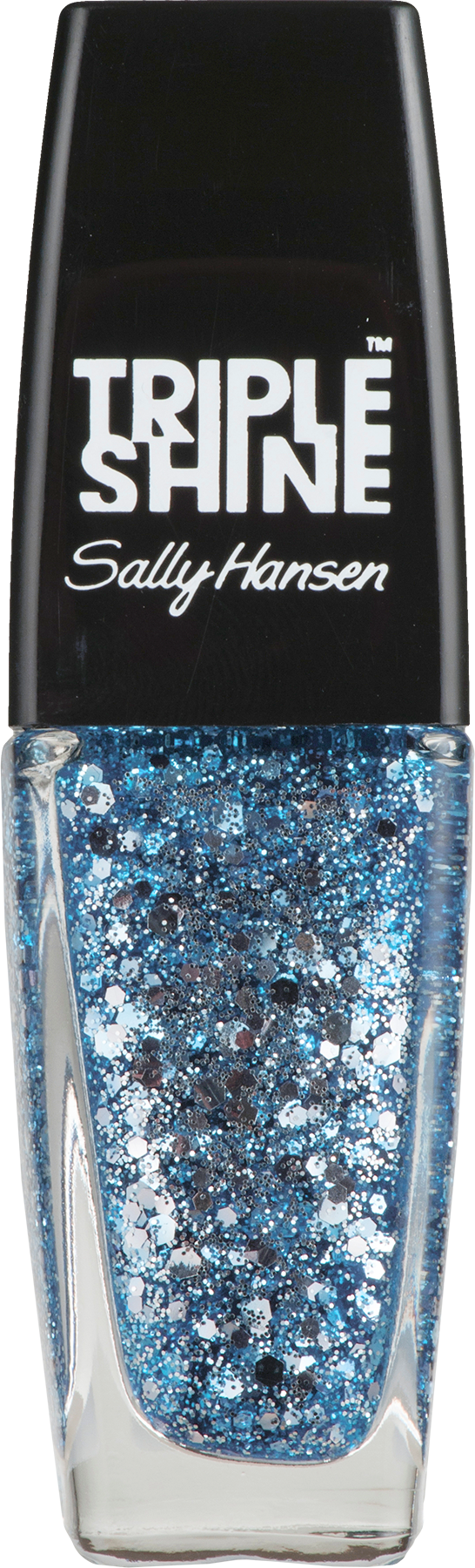 Sally Hansen Triple Shine Nail Polish 9ml - Clear Top (546x1800), Png Download