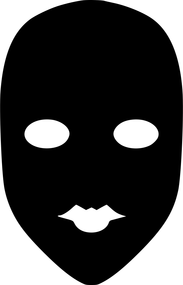 Baby Face Lady Carnaval Woman Secret Person Comments - Mask (628x980), Png Download