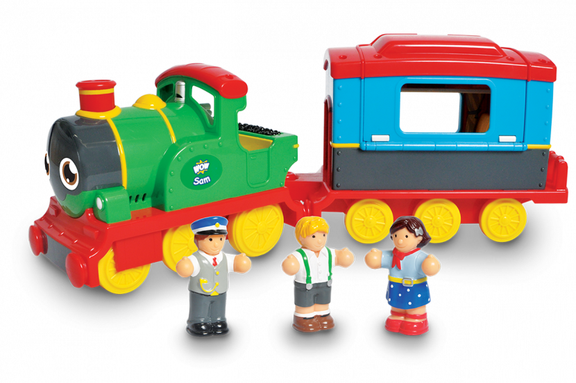 Sam The Steam Train - Toy Vehicle (830x551), Png Download