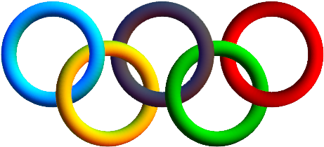 Olympic Rings Png Pic - Olympic Ring (480x305), Png Download