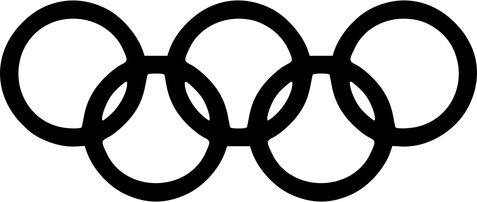 Olympics Ring Rings Olympic - Summer Olympic Games Atlanta Poster (980x416), Png Download