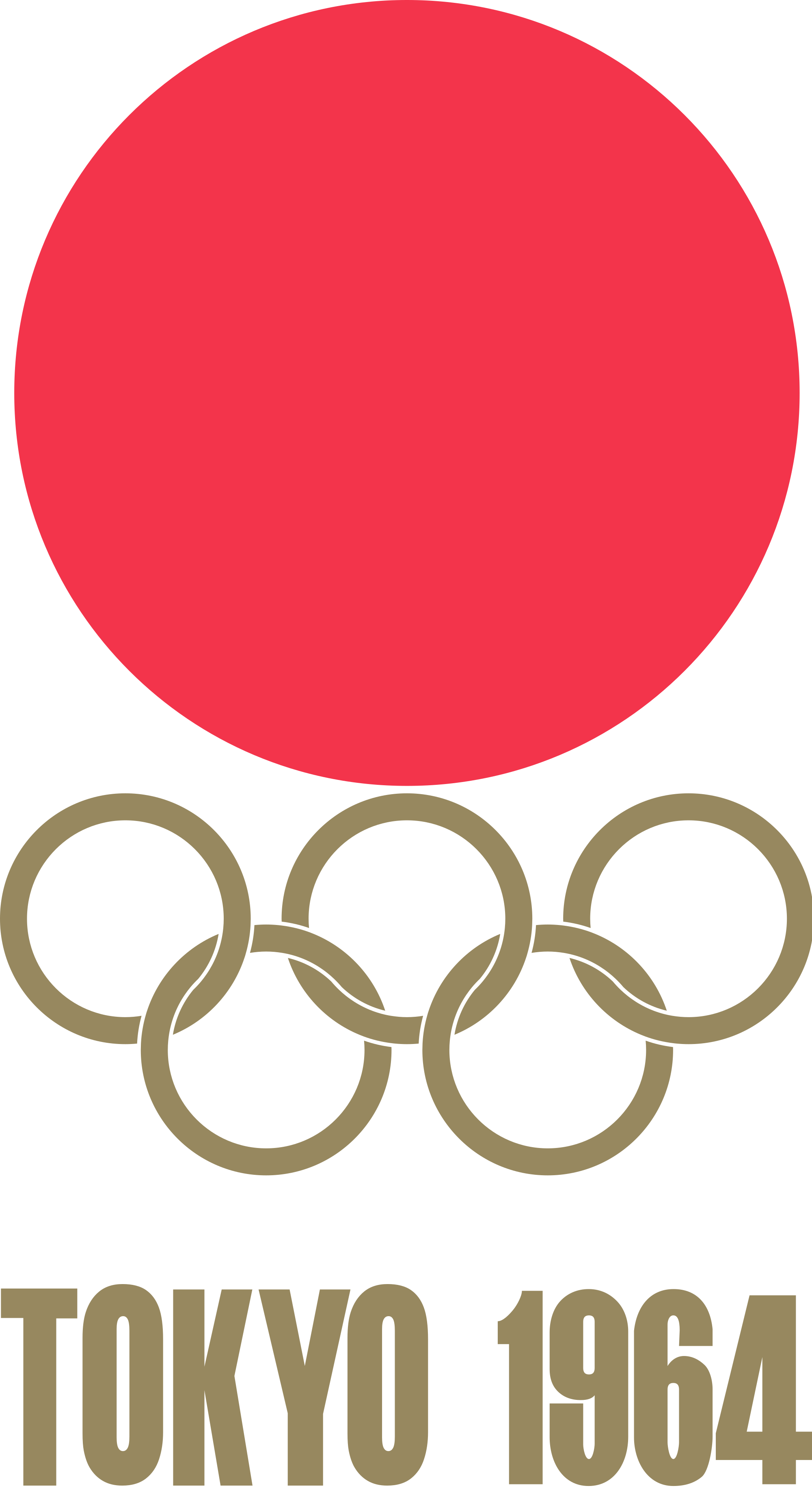 Juegos Olimpicos Tokio 1964 (280x513), Png Download