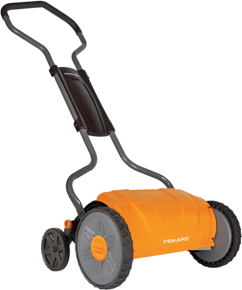 Staysharp™ Reel Mower - Fiskars Staysharp Reel Mower (900x982), Png Download