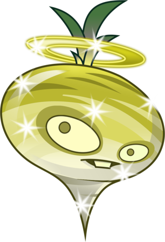 Gold Tile Turnip - Plants Vs Zombies Futuro Lejano Plants (328x480), Png Download