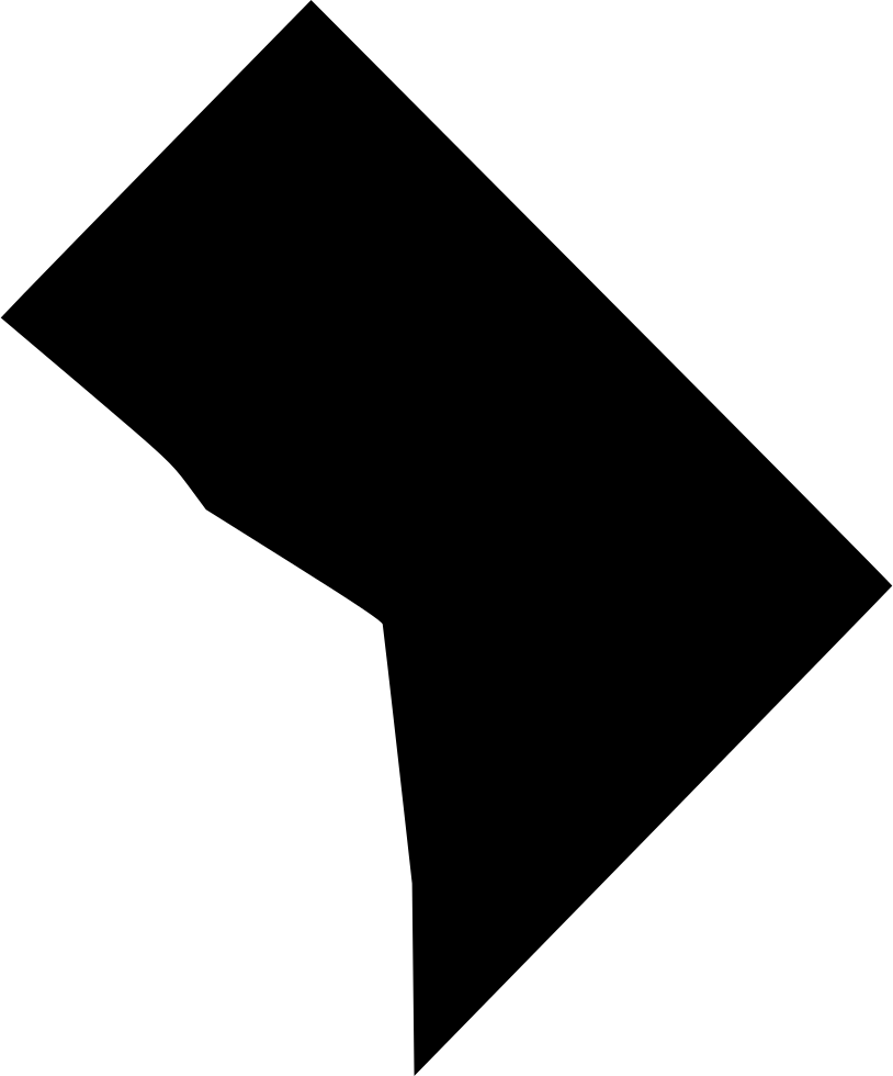 Washington D - C - - - District Of Columbia Silhouette (814x980), Png Download