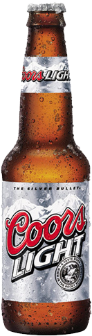 Coors Light Png Vector Royalty Free - Light Beer (265x500), Png Download