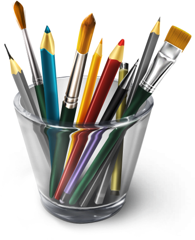 Materials Icon - Design Tools Png (390x495), Png Download