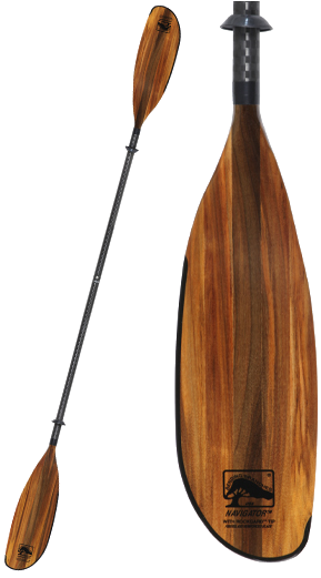 Navigator Wood Kayak Paddle - Bending Branches Navigator Kayak Paddle, Bending Branches (330x520), Png Download