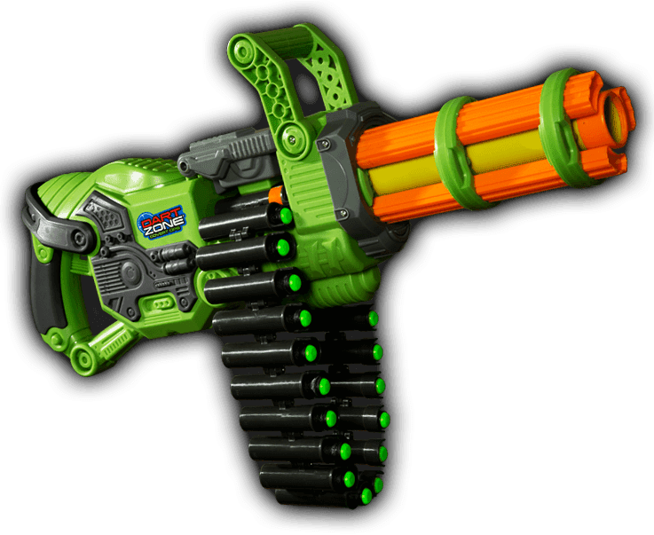 Scorpion- No, This Is The Punisher's Much Smaller And - Custom Nerf Gatling Gun (737x603), Png Download