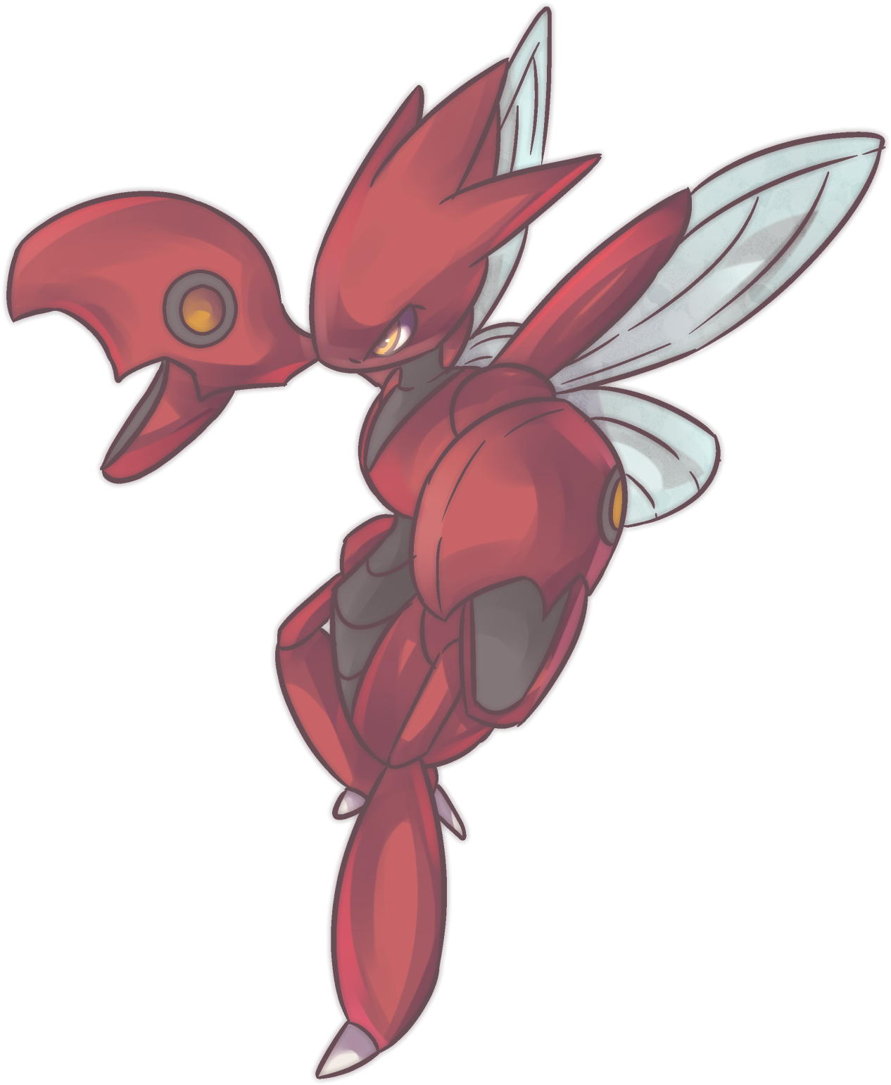 Scizor, The Cut Master 46th $5 Commission Info Here - Cartoon (1280x1586), Png Download