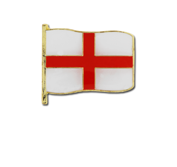 England Small Flag Badge - England Flag Embroidery (572x541), Png Download