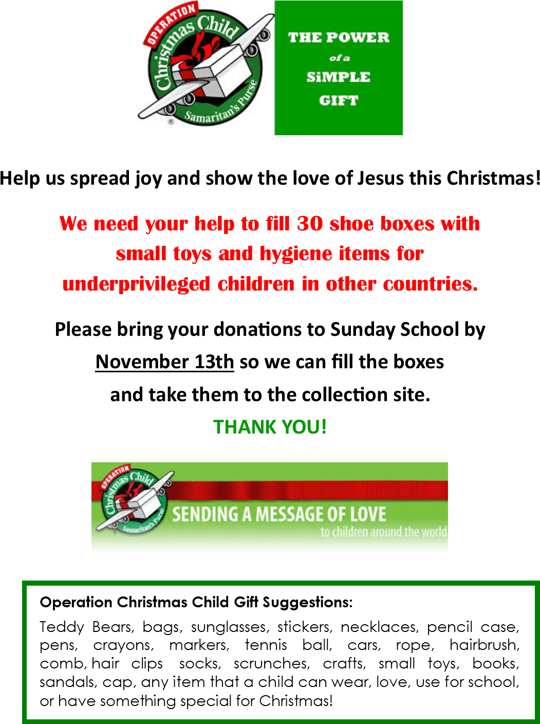 Operation Christmas Child Coloring Page Operation Christmas - Operation Christmas Child 2010 (1118x1421), Png Download