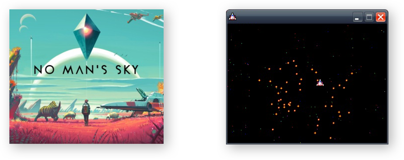 Eventually, Inspired By The Indie Game "no Man Sky\ - No Man Sky (1294x514), Png Download