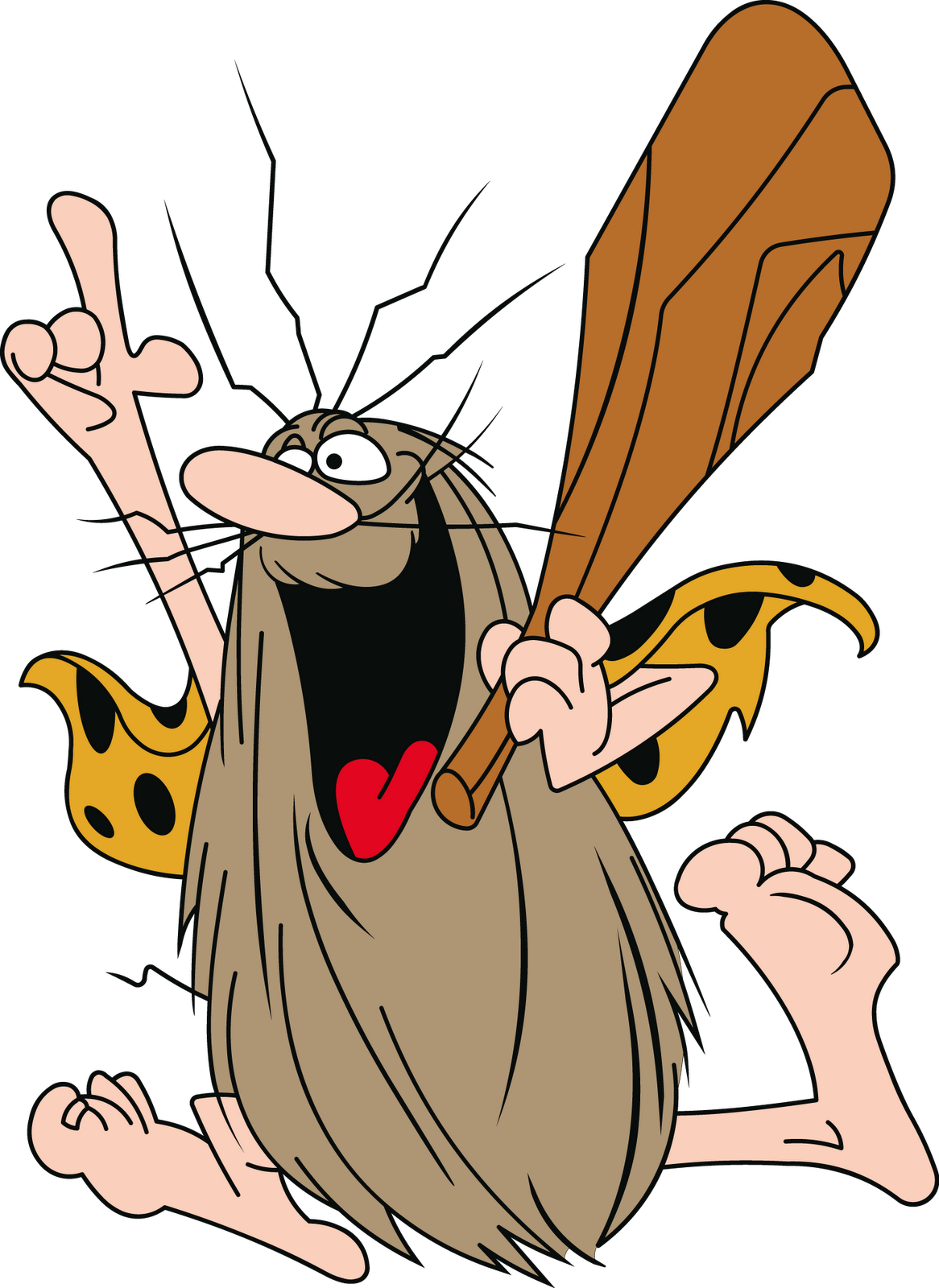 Captain Caveman (1166x1600), Png Download