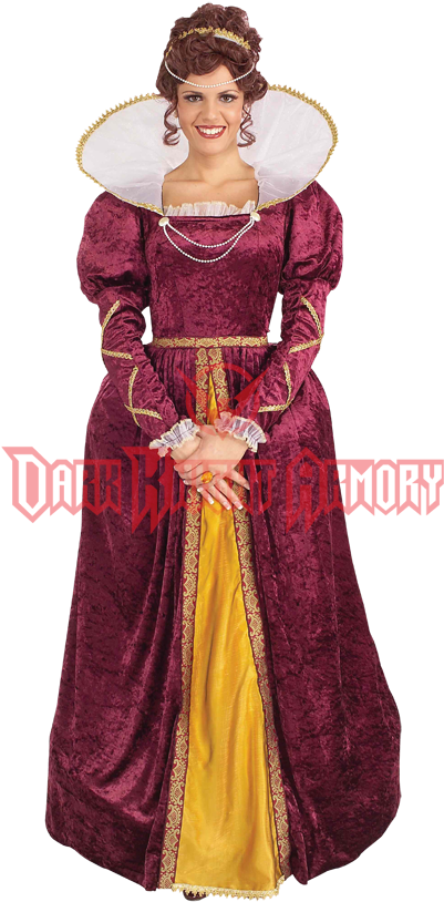 Queen Elizabeth Women's Costume - England Costume For Female (850x850), Png Download