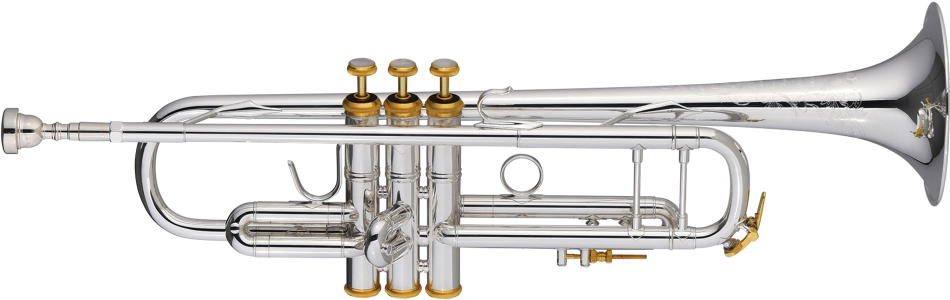 1000 X 800 6 - Gold And Silver Trumpets (1000x800), Png Download