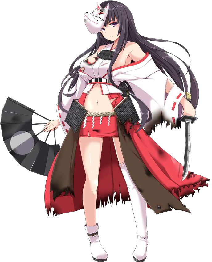 020 Kubota Castle Damage - Anime (750x926), Png Download