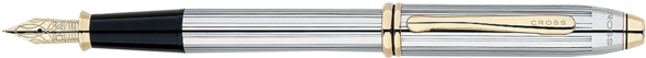 Townsend Medalist Fountain Pen Ref 506 Chrome With - Fountain Pen (640x960), Png Download