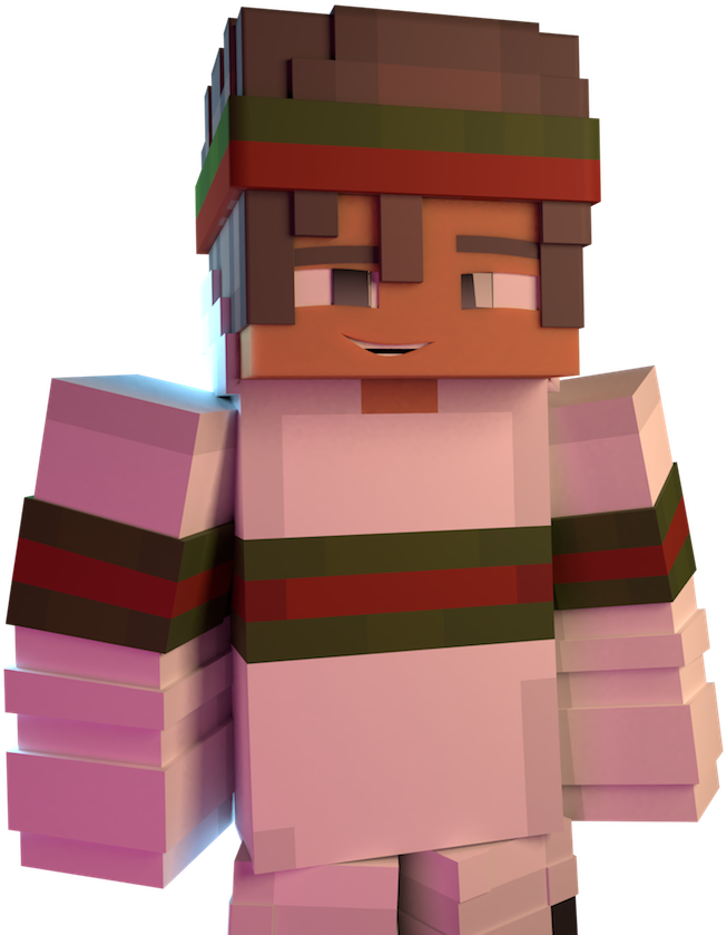 3d Character Render - Cartoon (900x900), Png Download