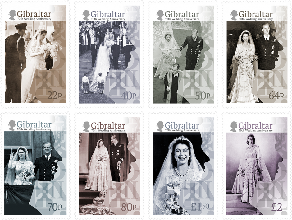 Hm Queen Elizabeth's 70th Wedding Anniversary - Queen Elizabeth 70th Anniversary (940x707), Png Download