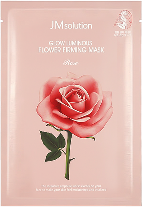 Glow Luminous Flower Firming Mask Rose - Jm Solution Glow Luminous Flower Firming Mask (600x800), Png Download