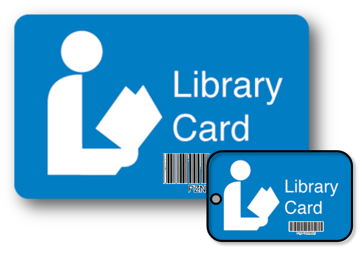 Library Card With Fab - Library Card Sign Up (740x565), Png Download