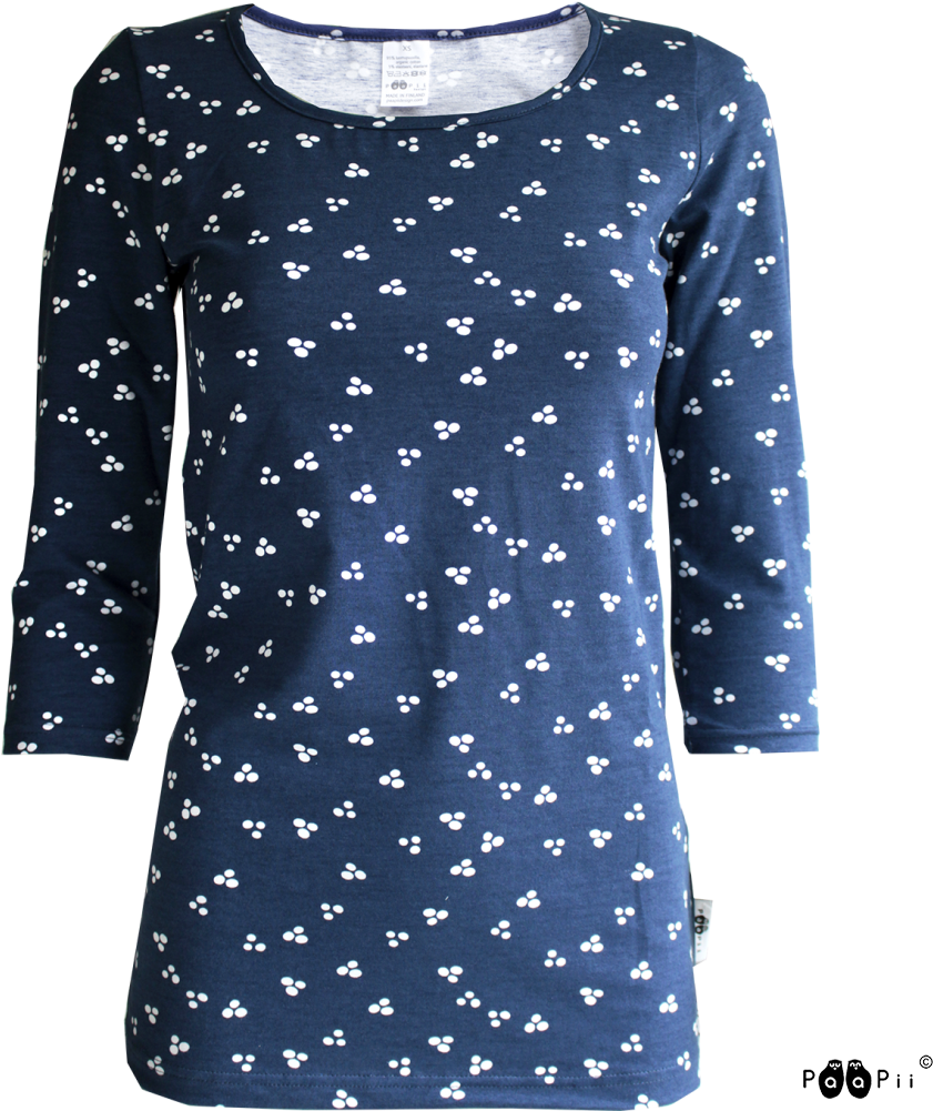 Usva Shirt, Meadow - Long-sleeved T-shirt (1000x1000), Png Download