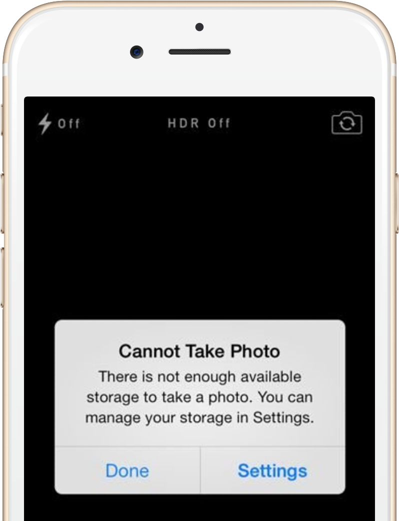 Iphone Storage3 Iphone6 Gold Portrait - Iphone (1416x1062), Png Download