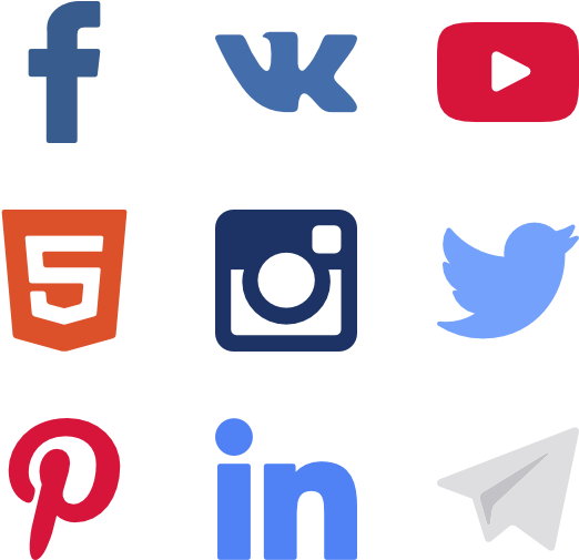 Social1 - Logo Social Media Icon Png (600x564), Png Download