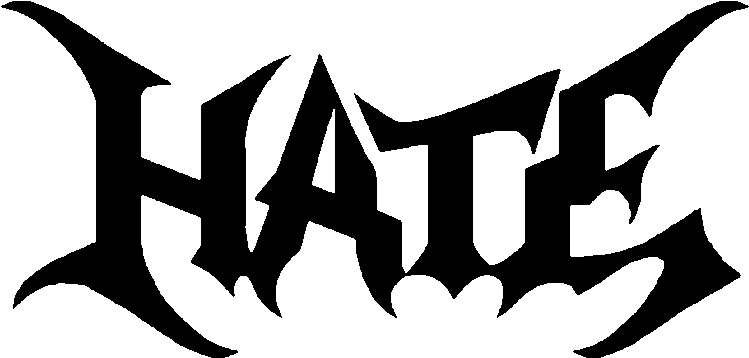 Интервью С Группой Hate - Hate Metal Band Logo (800x397), Png Download