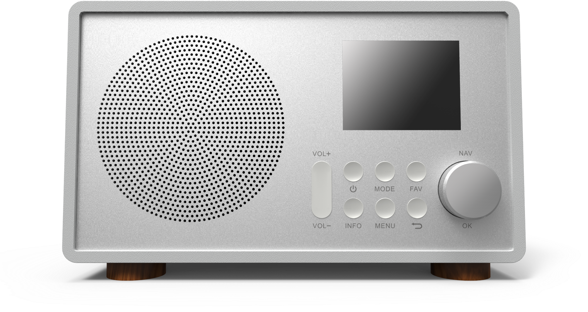 1 </p> - Radio (2005x1129), Png Download