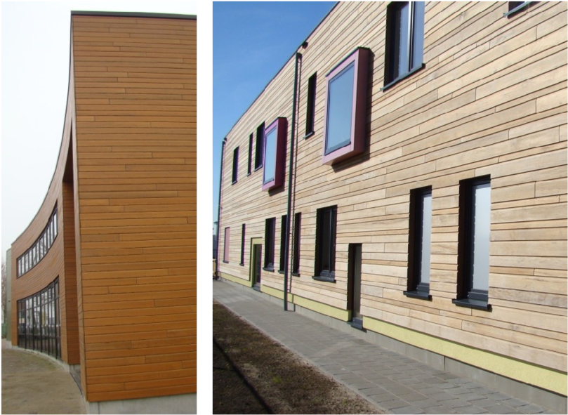 An Example Of Thermally Modified T - Architecture (850x637), Png Download