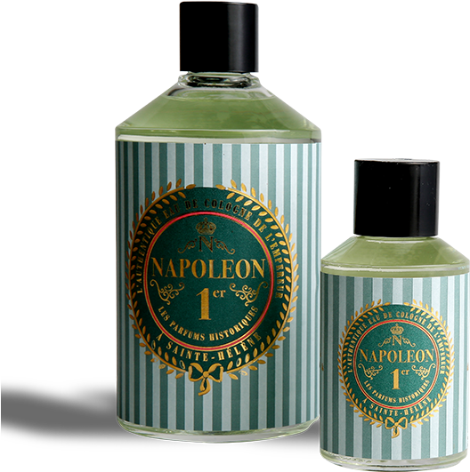 Napoléon 1er À Sainte Hélène - Glass Bottle (1200x600), Png Download