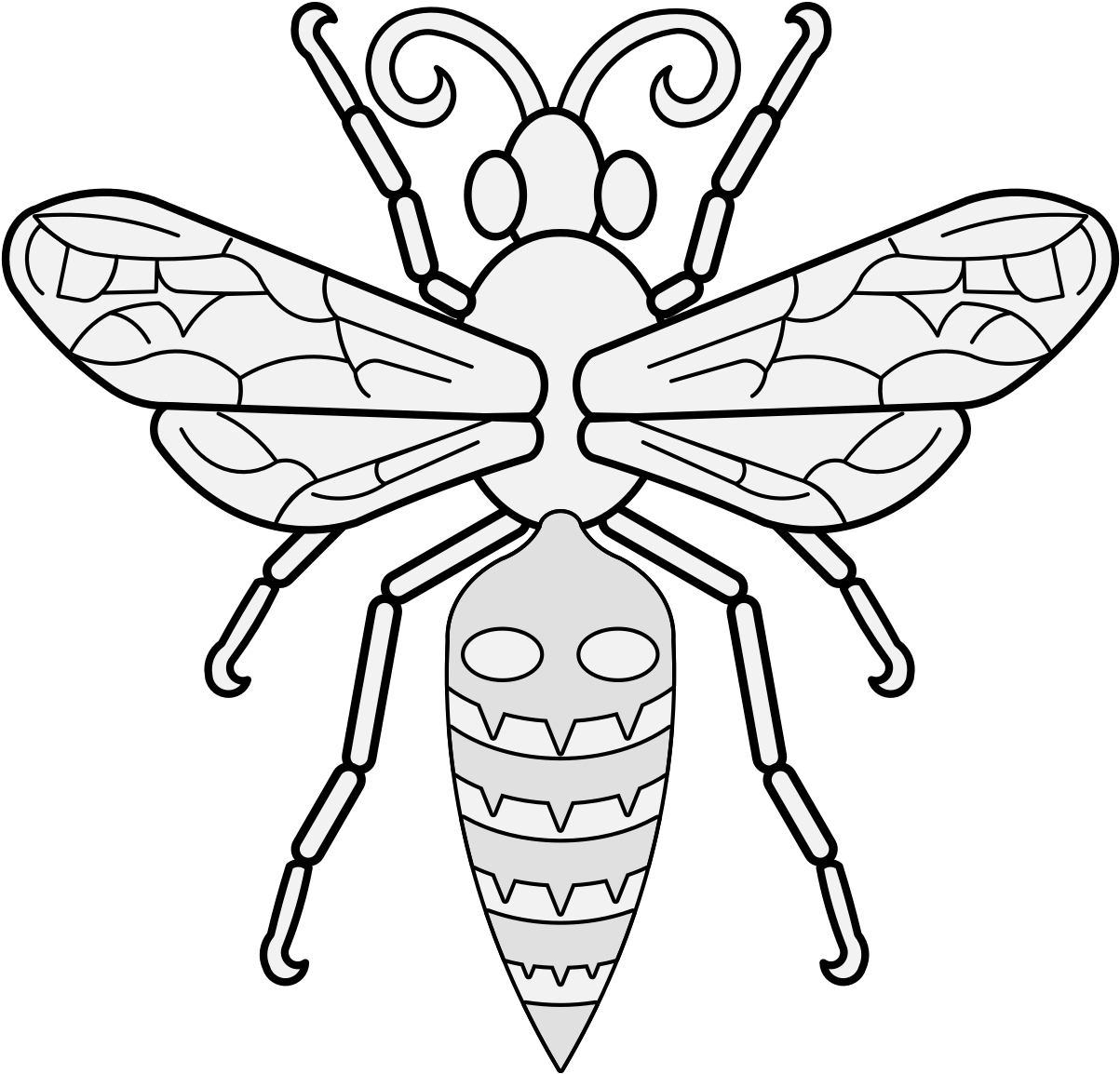 Details, Png, Svg - Hornet (1218x1199), Png Download