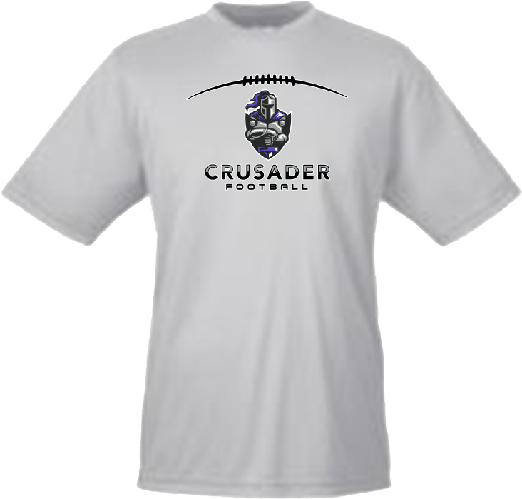 Crusader Football Short Sleeve Tshirt - Tt11 T Shirt (759x800), Png Download