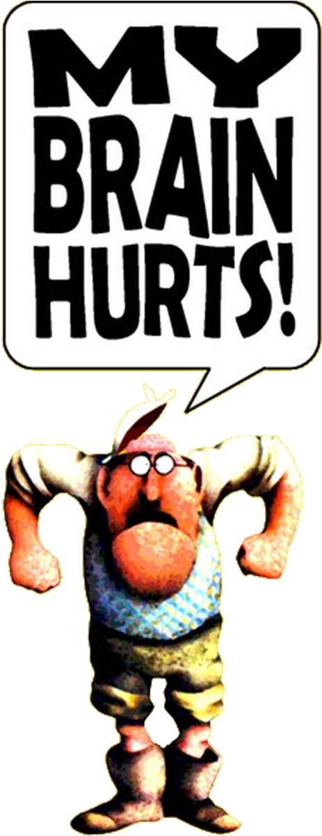 Culture Shock And Mental Exhaustion - Monty Python Mr Gumby (900x1200), Png Download