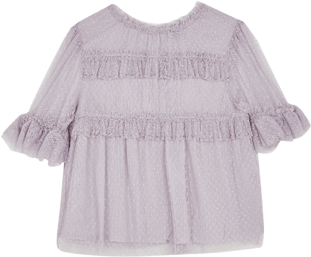 Purple Hillary Blouse - Blouse (700x700), Png Download