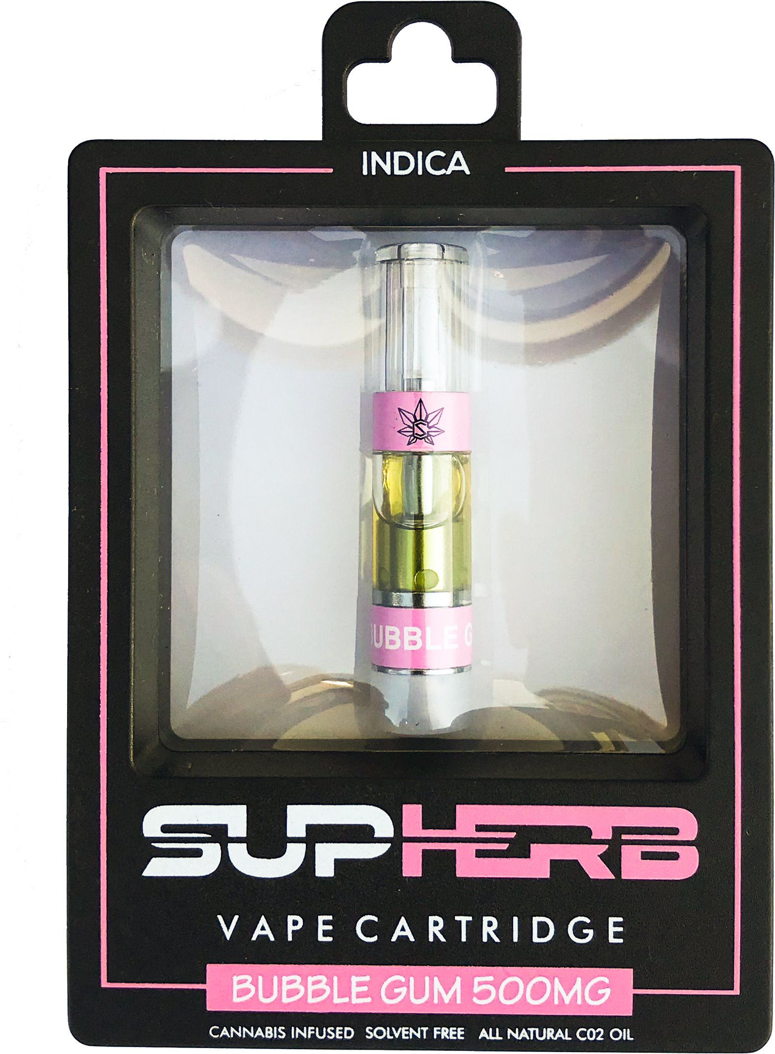 Bubble Gum 500mg Vape Cartridge - Bullet (3003x3003), Png Download