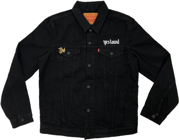 Limited Edition Ox Levi S Denim Jacket Chamarra Creature Full Size Png Download Seekpng