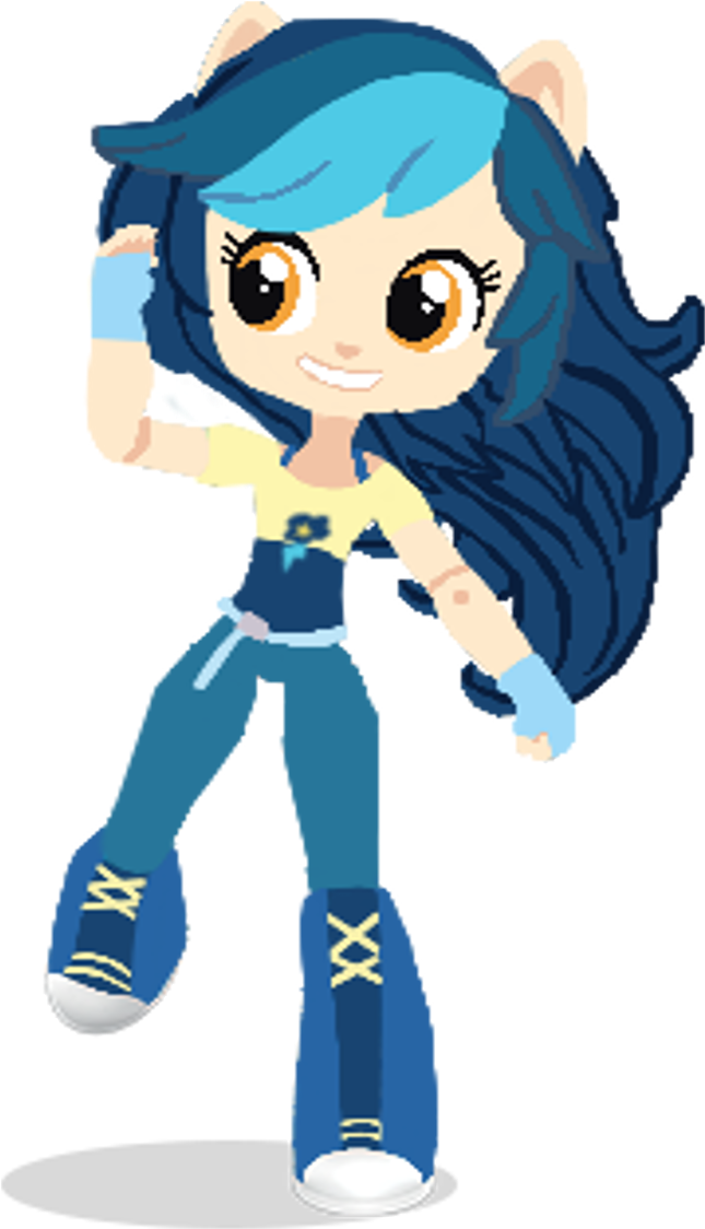 Sunsetshimmer333, Doll, Equestria Girls, Equestria - My Little Pony Equestria Girls Minis Indigo Zap (669x1193), Png Download