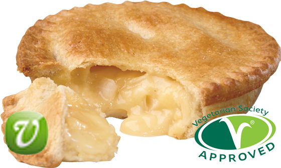 Cheese & Onion Pie - Hollands Cheese And Onion Pie (600x600), Png Download