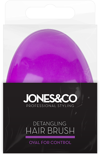 Oval Detangling Hair Brush - Eye Shadow (800x620), Png Download