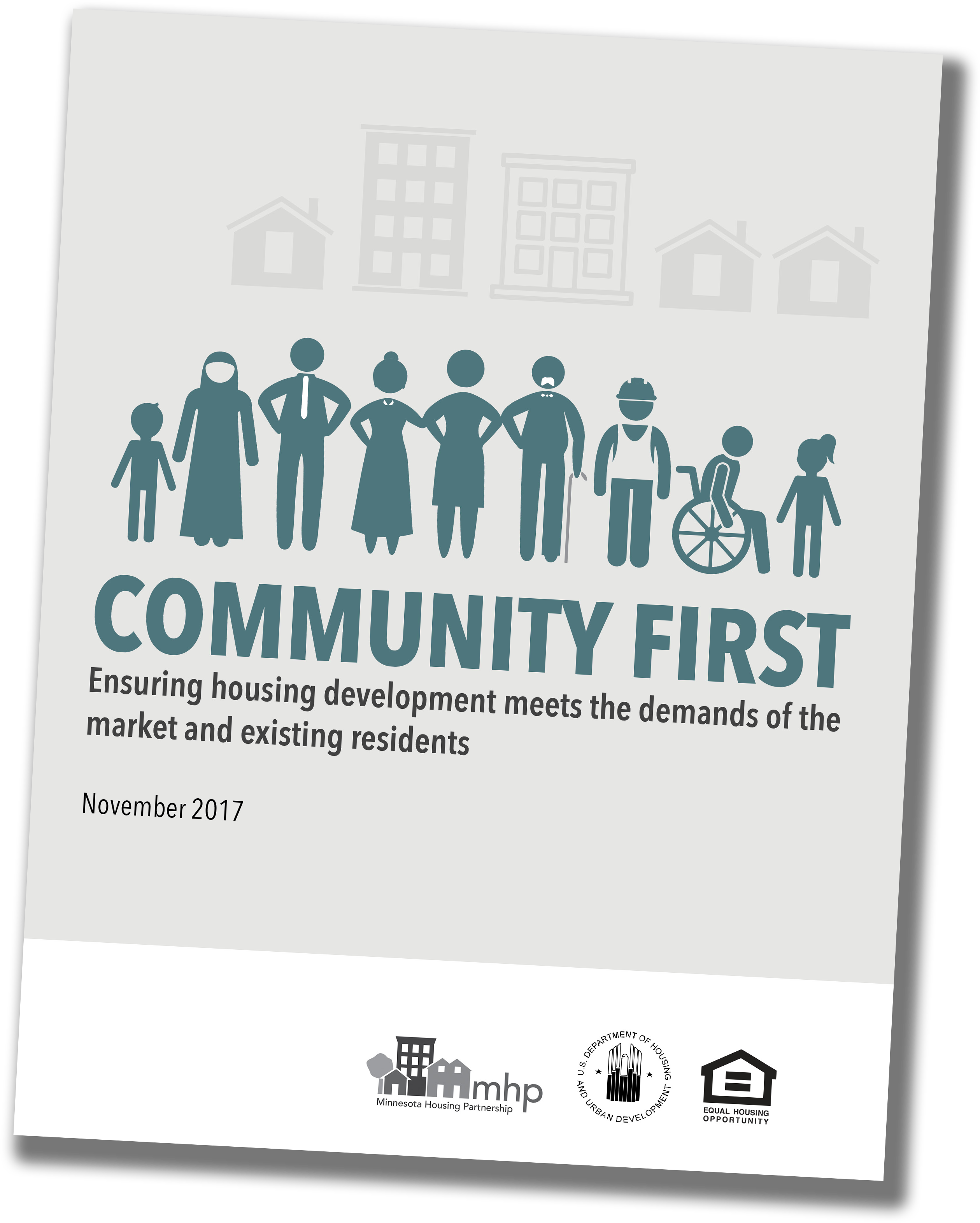 Housing Development Programs That Focus Only On Increasing - Putting The Community First (2550x3300), Png Download