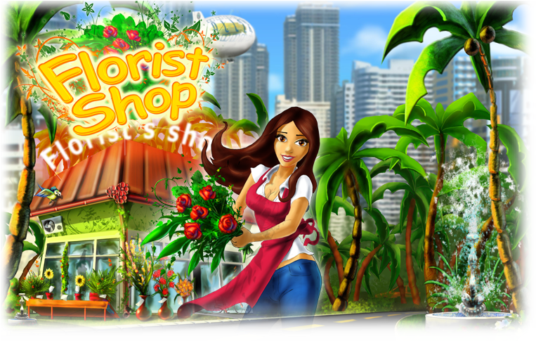 Teyon - Florist Shop - Florist Shop Ds (769x484), Png Download