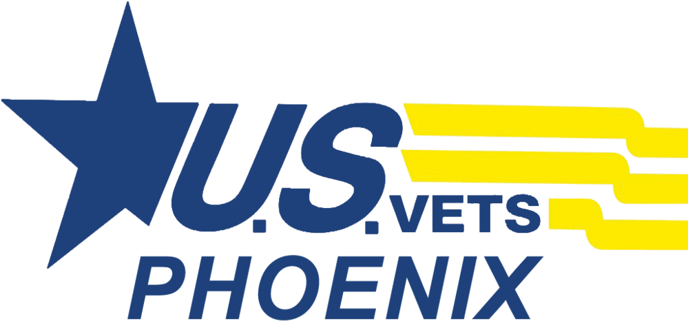 Logo Us Vets Blue Phx - Graphic Design (1000x477), Png Download