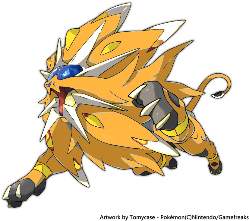 2º 3º - Pokemon Sun And Moon Legendaries Shiny (900x756), Png Download