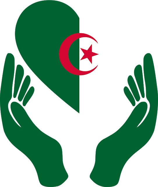 Download Algeria Flag Love Svg Eps Png Psd Ai Vector - Symbol Of Love And Peace (542x640), Png Download